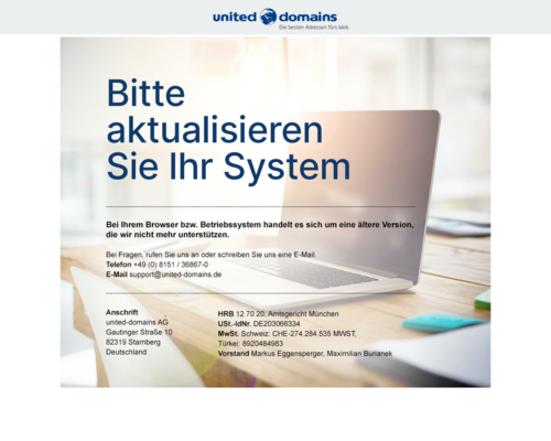 Online-Shop vonunited-domains